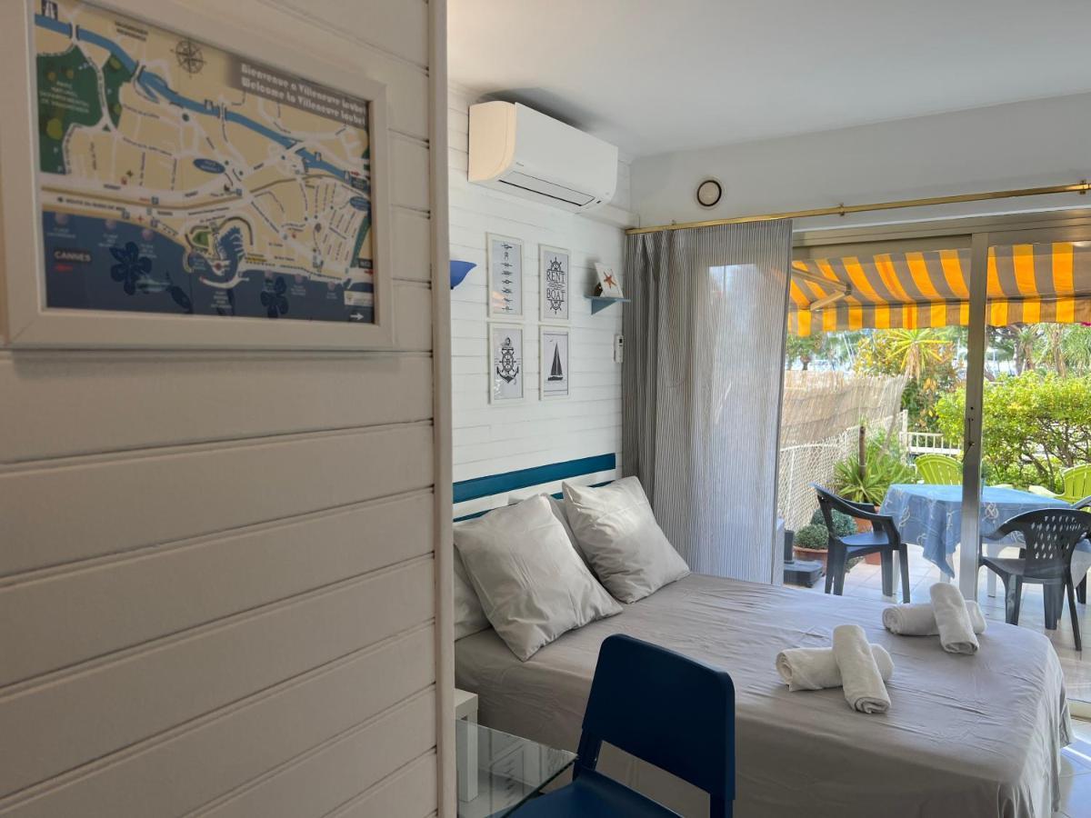Blue Terrace Apartment - Marina Baie Des Anges 빌뇌브루베 외부 사진