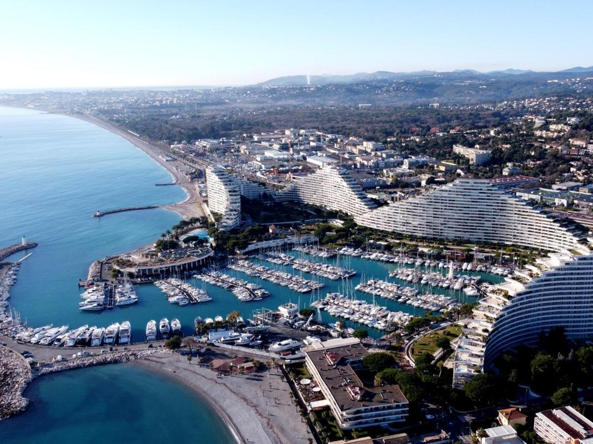 Blue Terrace Apartment - Marina Baie Des Anges 빌뇌브루베 외부 사진