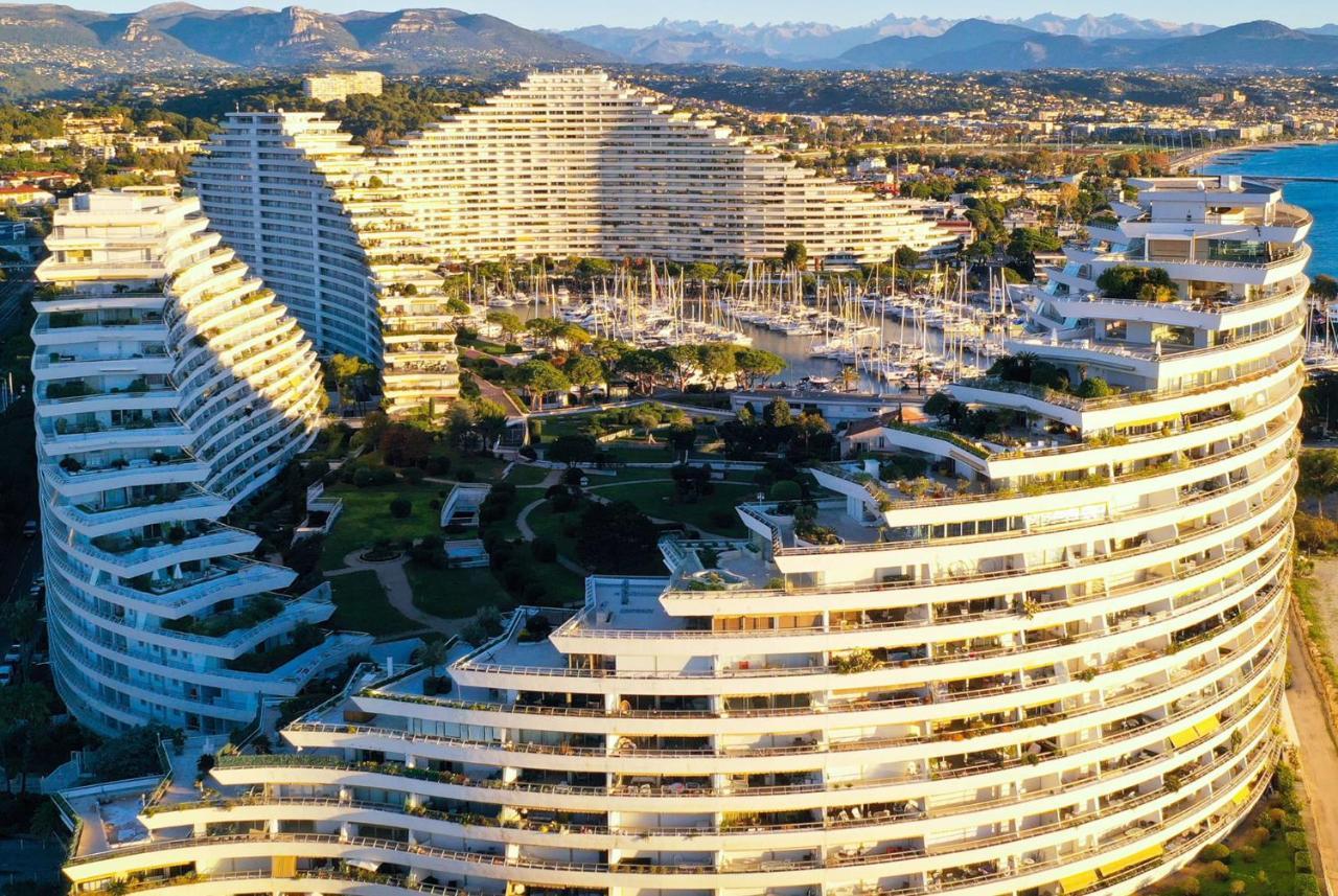 Blue Terrace Apartment - Marina Baie Des Anges 빌뇌브루베 외부 사진