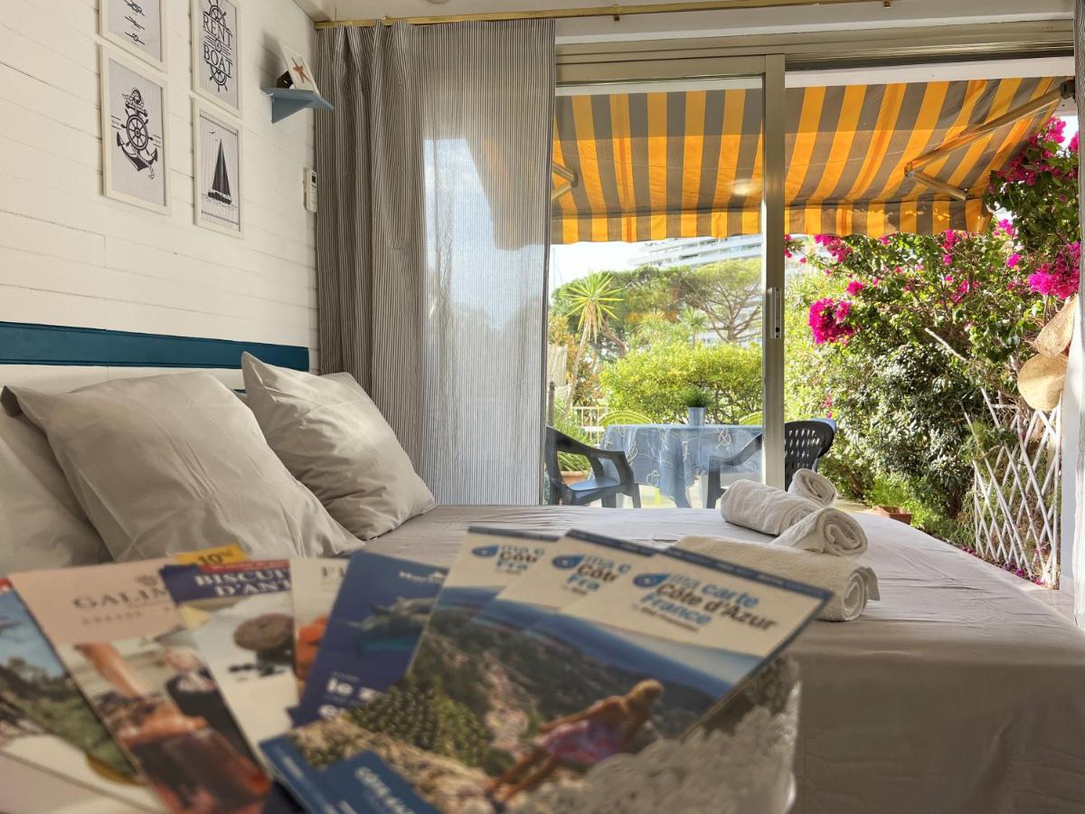 Blue Terrace Apartment - Marina Baie Des Anges 빌뇌브루베 외부 사진
