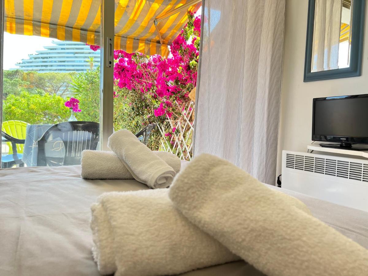 Blue Terrace Apartment - Marina Baie Des Anges 빌뇌브루베 외부 사진