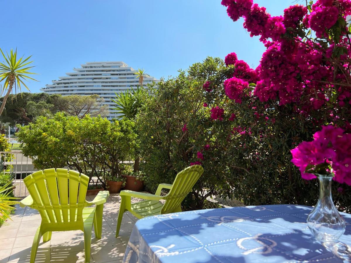 Blue Terrace Apartment - Marina Baie Des Anges 빌뇌브루베 외부 사진